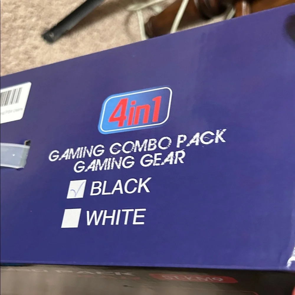 Gaming Keyboard and Headset Combo - Black